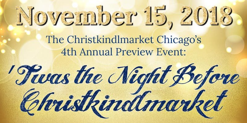 Christkindlmarket Preview Event 2018